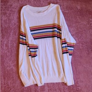 American Eagle Striped Sweater